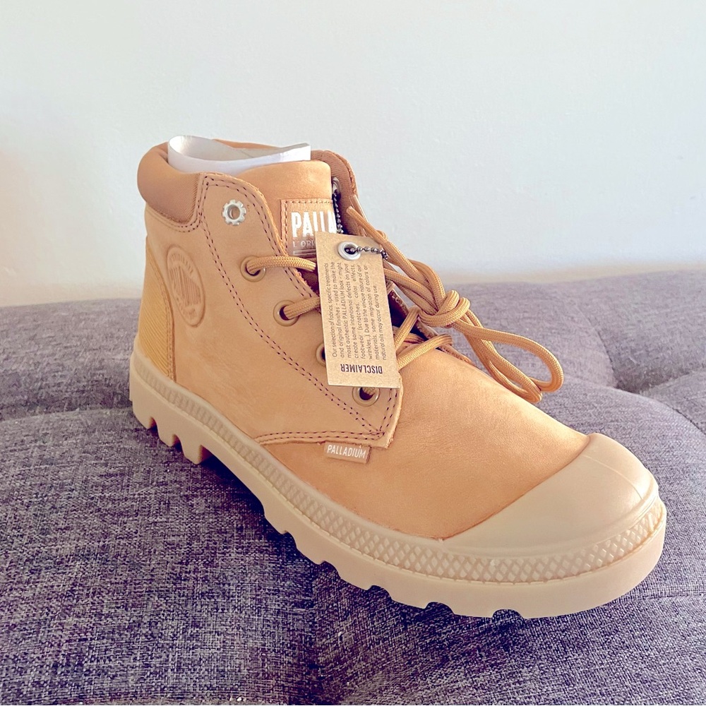 Palladium Pampa Lo Cuff Leather